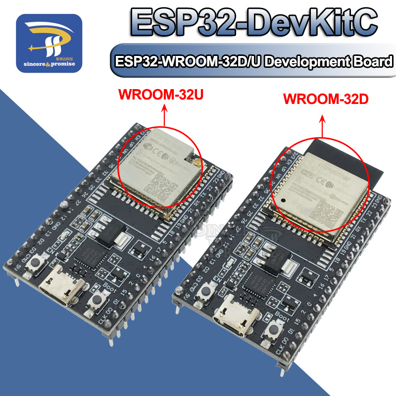 Nodemcuv2 - ESP32-DevKitC carte de développement ESP32 de