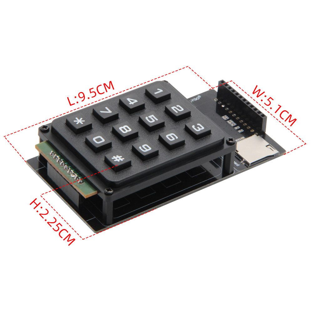 Ttgo Tdisplay - Carte d'extension de clavier TTGO T-Display