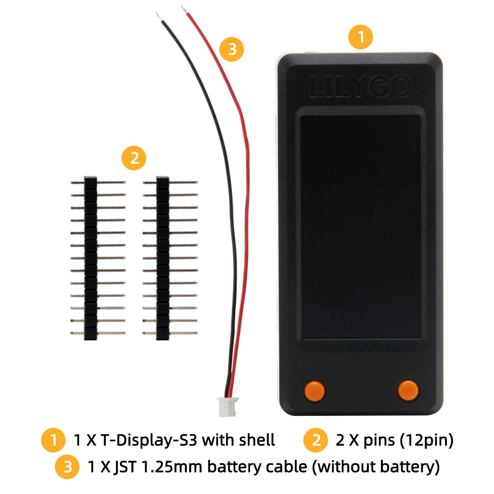 Ttgo Tdisplay - TTGO T-Display-S3 1.9 pouces IPS TFT