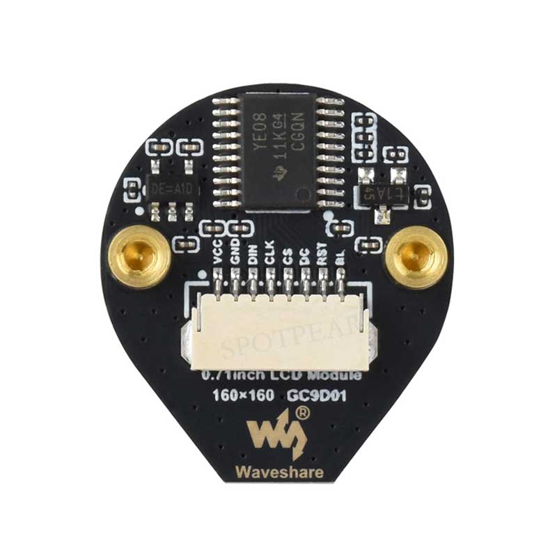 Waveshare-Écran LCD rond à dou - Waveshare Esp32 avis et prix