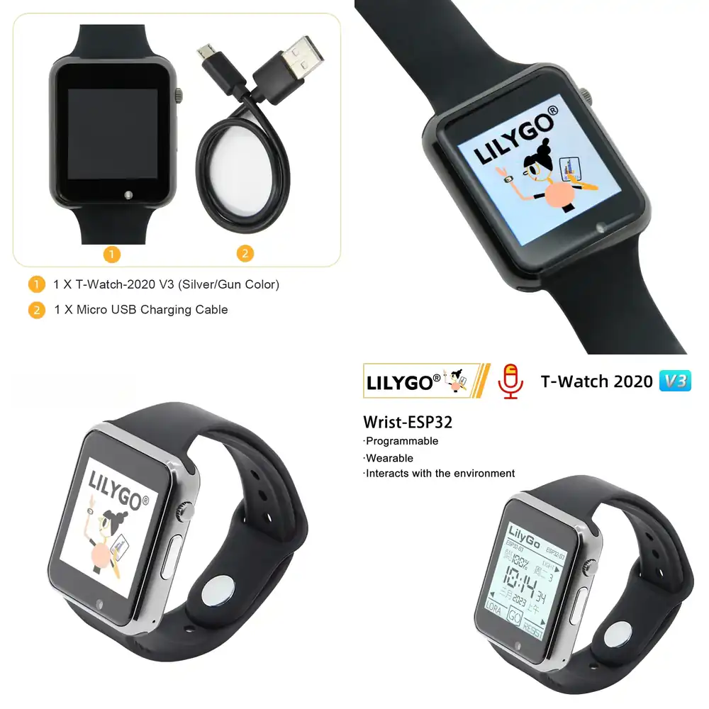 Montre de développement progra - Ttgo T Watch avis et prix