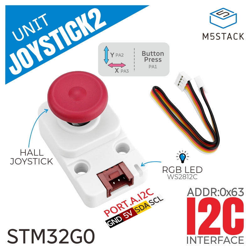 M5Stack Joystick I2c officiel  - M5Stack Core2 avis et prix
