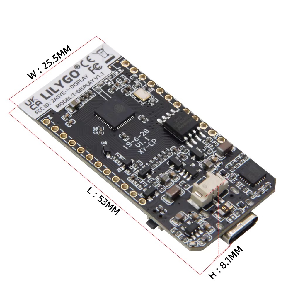 Module de carte de développeme - Ttgo Tdisplay avis et prix