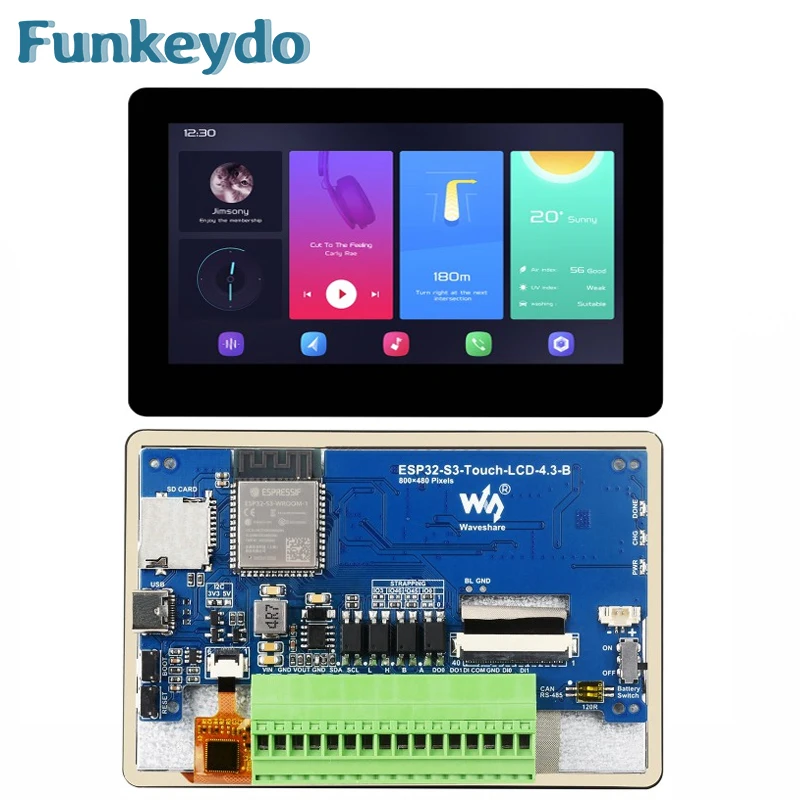 Waveshare ESP32-S3 4.3 pouces  - Lolin S3 avis et prix