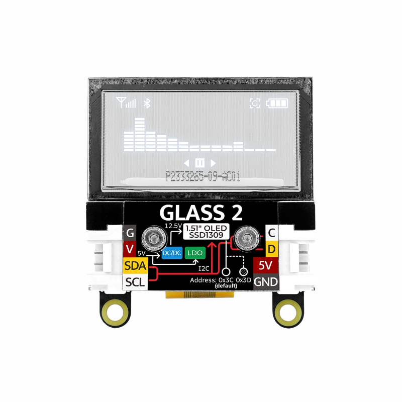 Unité officielle Glass2 M5Stac - M5Stack Core2 avis et prix