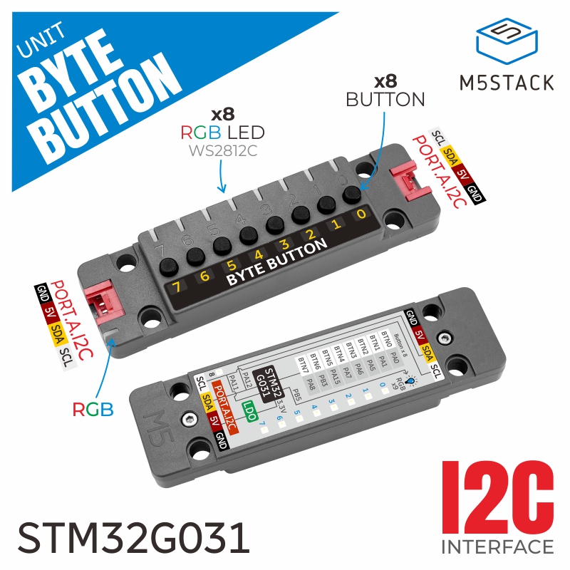 Unité officielle M5Stack ByteB - M5Stack avis et prix